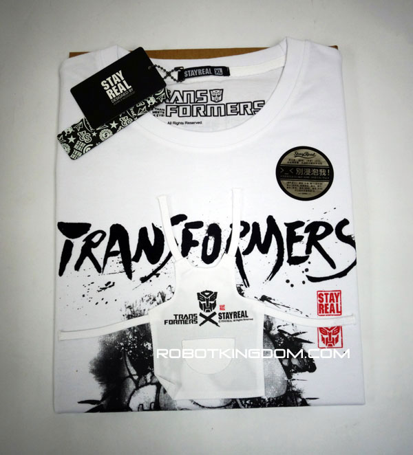 Transformers News: Transformers X STAYREAL Cybertron Con Exclusive Grimlock T-Shirt Pack