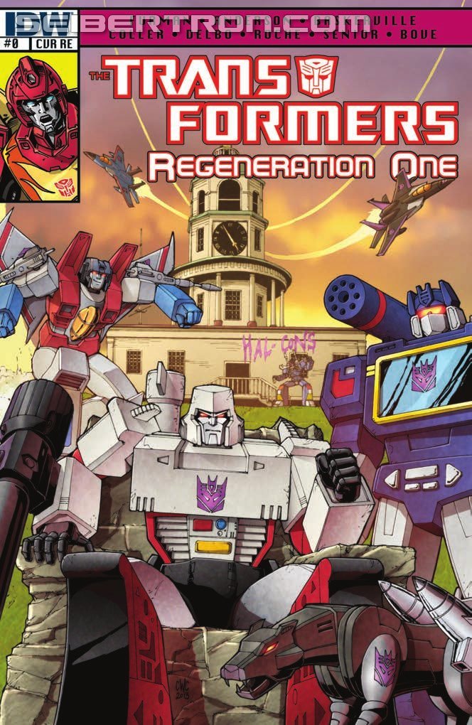 Transformers News: Casey Coller and JP Bove ReGeneration One #0 Cover Makes the News