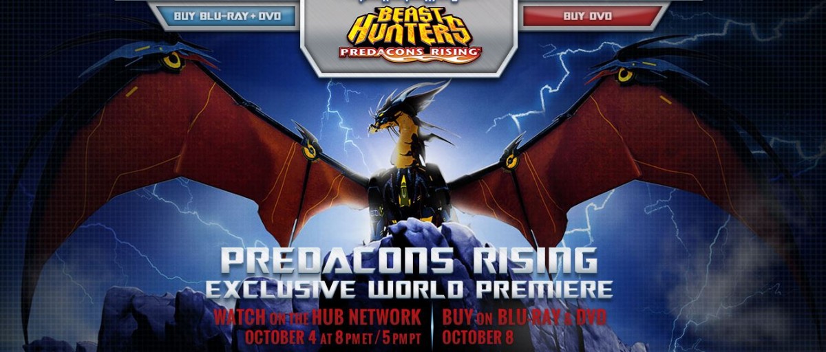 Transformers News: Transformers Prime Beast Hunters: Predacons Rising Official Website is Now Live