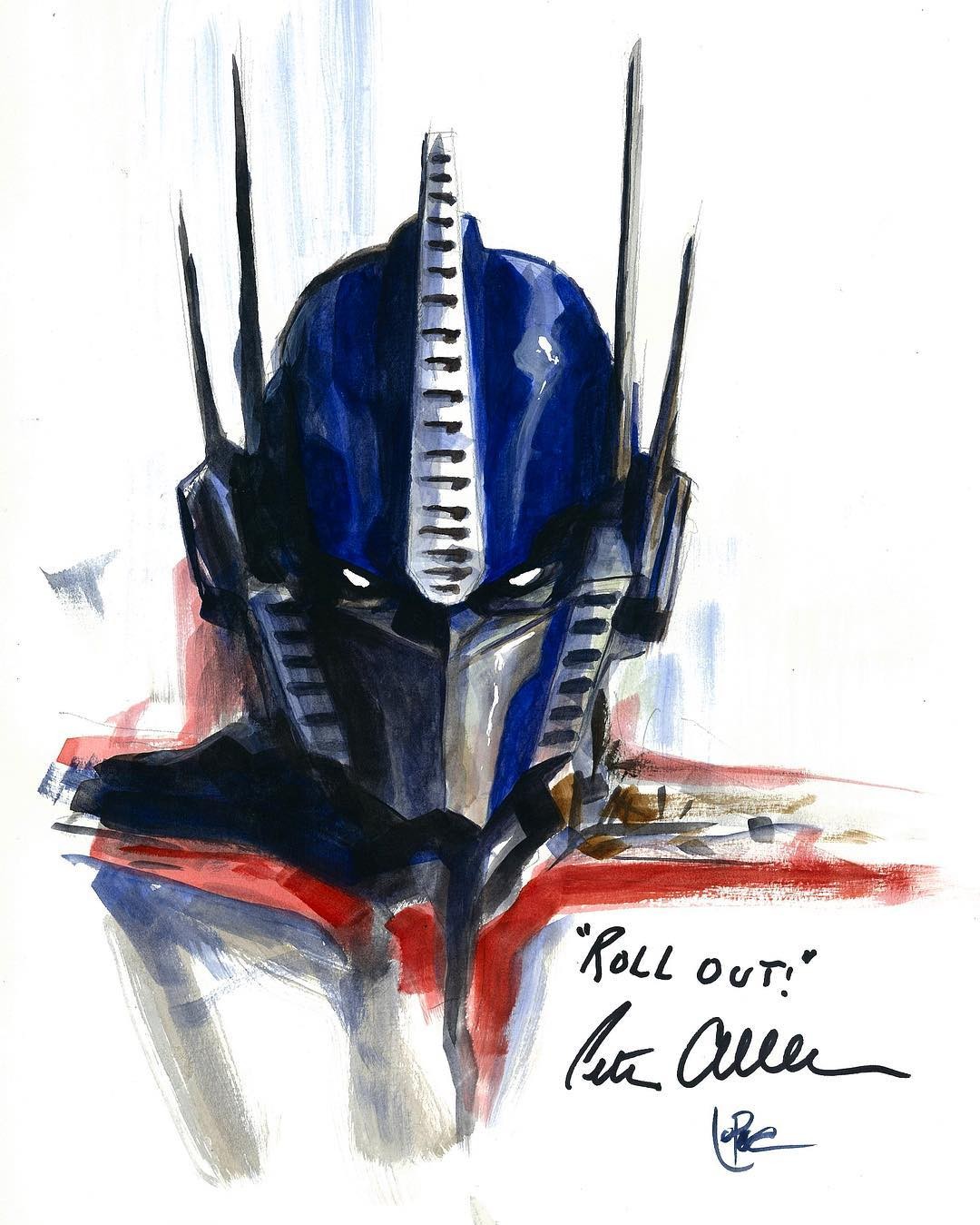 optimus prime (transformers and 1 more) drawn by kim_yura_(