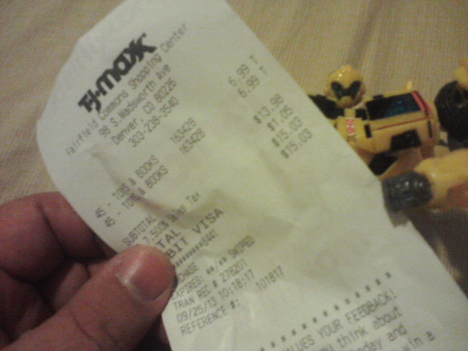 tj maxx transformers