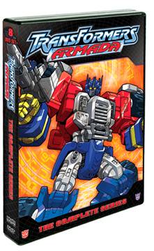 Transformers News: Transformers Armada The Complete Series 8-DVD set debuts March 11, 2014