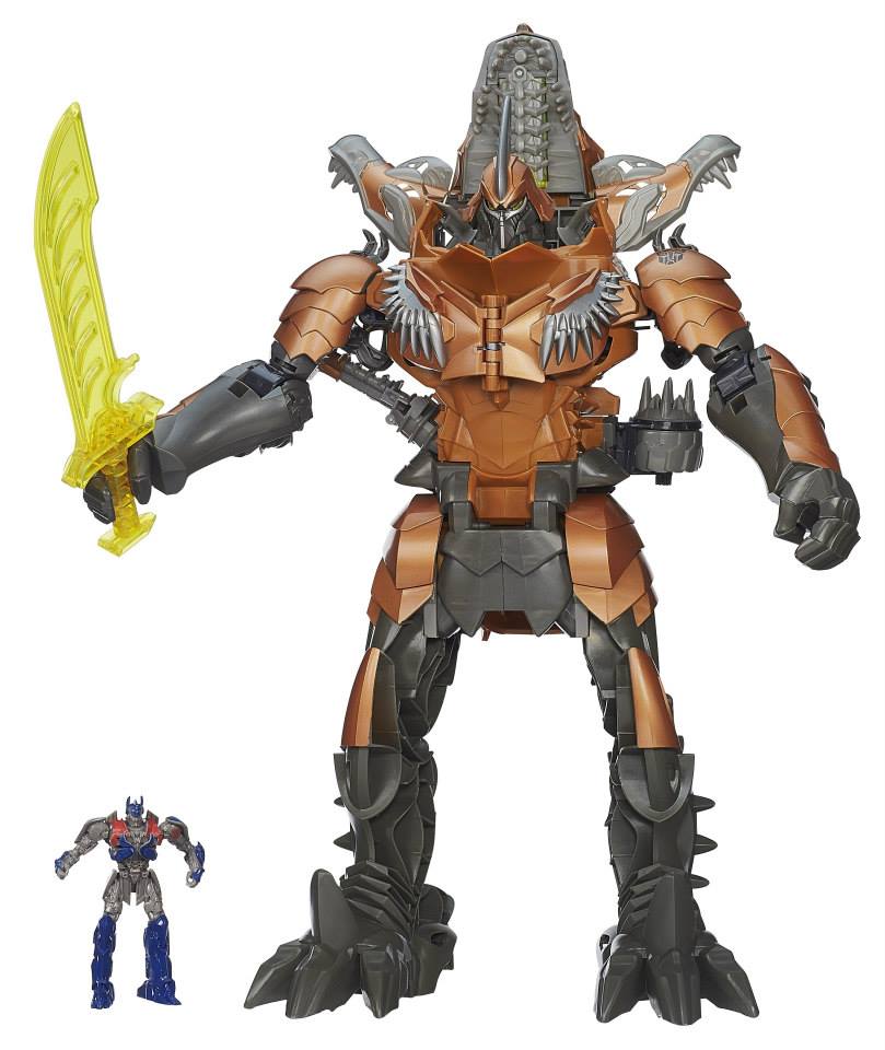 Transformers News: Stomp & Chomp Grimlock Official In Package Images