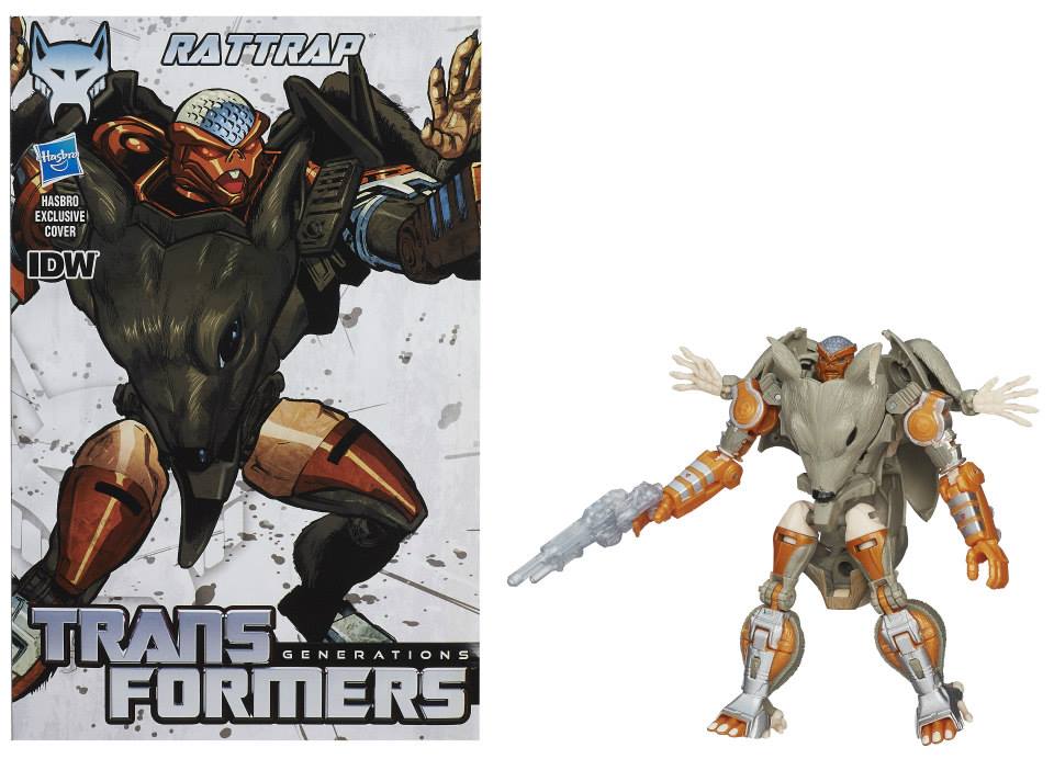 Transformers News: Official Rattrap And Tankor In Package Images