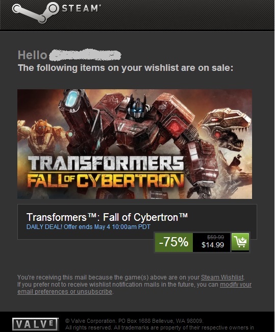 Transformers News: All Activision Transformers Games And DLC On Sale This Weekend On Steam