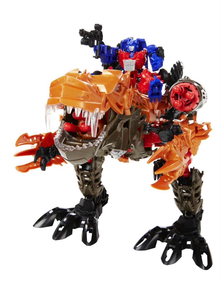 Transformers News: Transformers: Age Of Extinction Constructbots Dinofire Grimlock Official Images