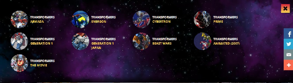 Transformers News: Madman Entertainment's Newly Redesigned Transformers Website Now Online