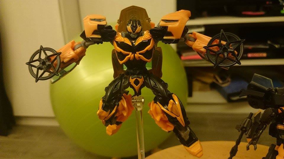 Transformers News: Evolution Of Bumblebee In Hand Images
