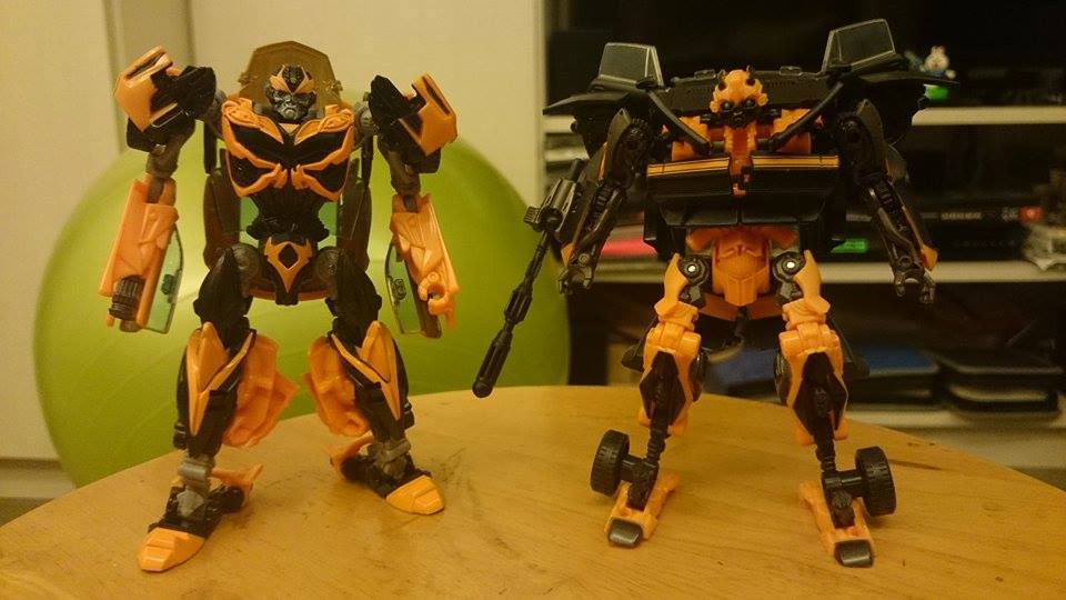 Transformers News: Evolution Of Bumblebee In Hand Images