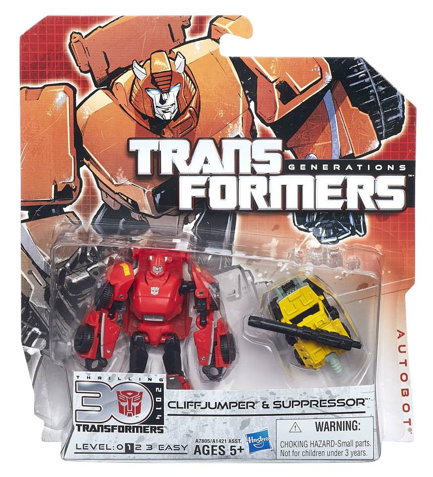 Transformers News: In Package Images Of Generations Cliffjumper and Nemesis Prime