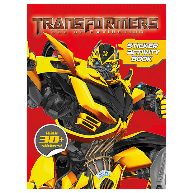 Transformers News: Age Of Extinction Color, Sticker And Activity Books Now Available In Australia