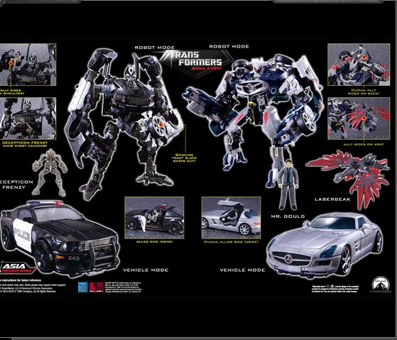 Transformers News: Transformers Asia Unveils Reissues Of Masterpiece Skywarp, Human Alliance Barricade And Soundwave