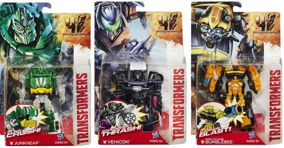 Transformers News: Official Junkheap, Vehicon And High Octane Bumblebee Power Battlers In Package Images
