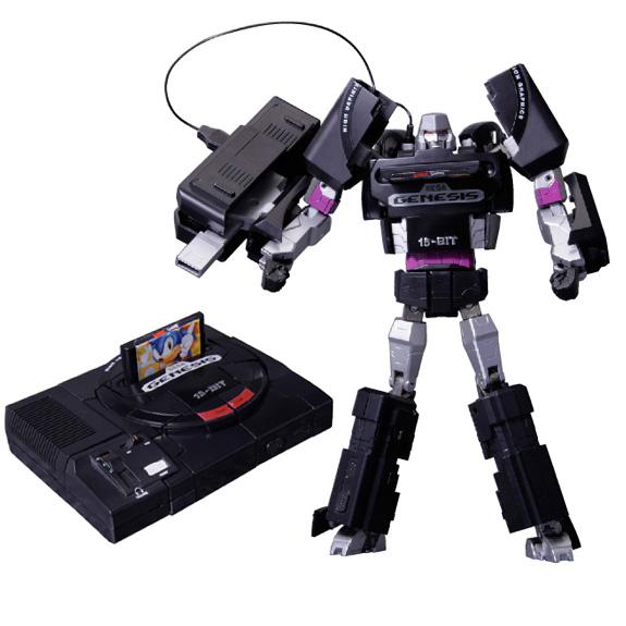 Transformers News: Mega Drive Megatron in Sega Genesis Deco Announced