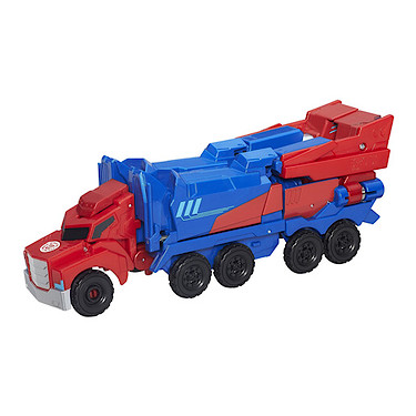 Transformers News: New Pictures of Transformers Robots In Disguise 3-Step Hyperchange Optimus Prime