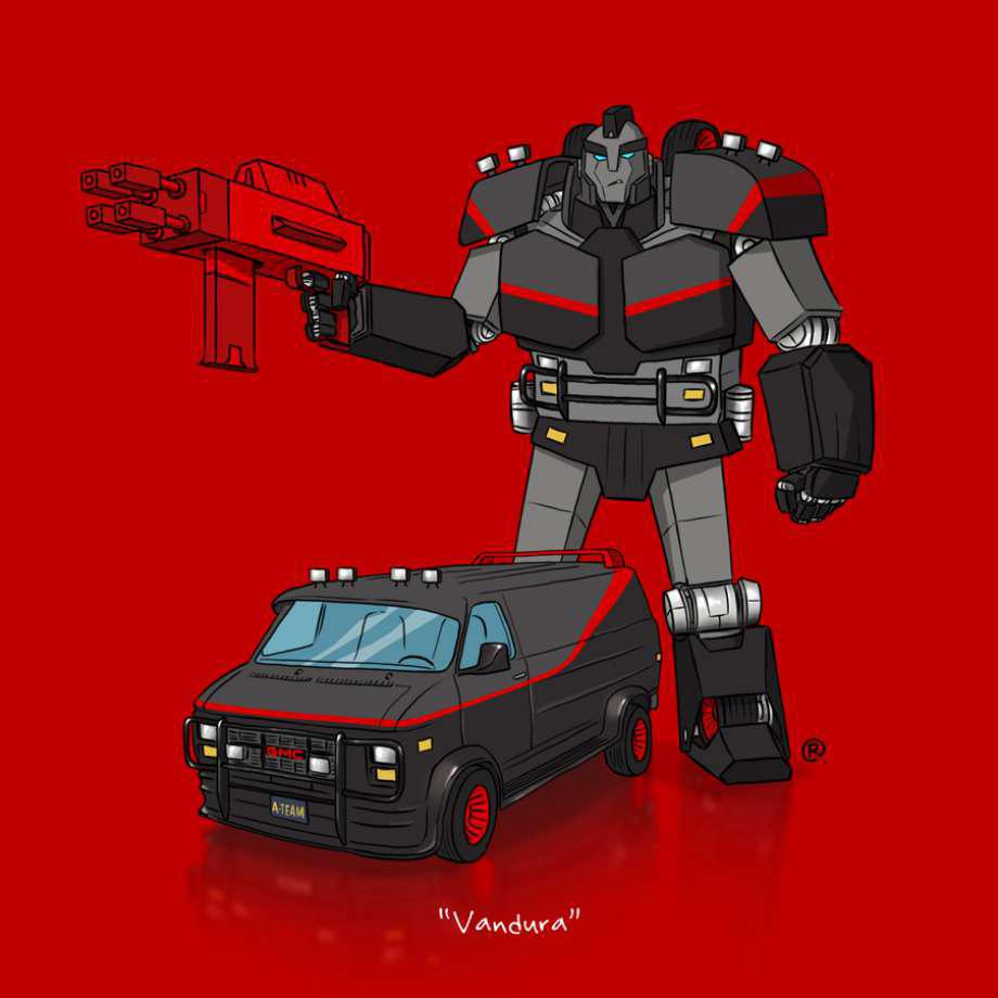 Transformers News: 80's TV Show Vehicles Reimagined As Transformers