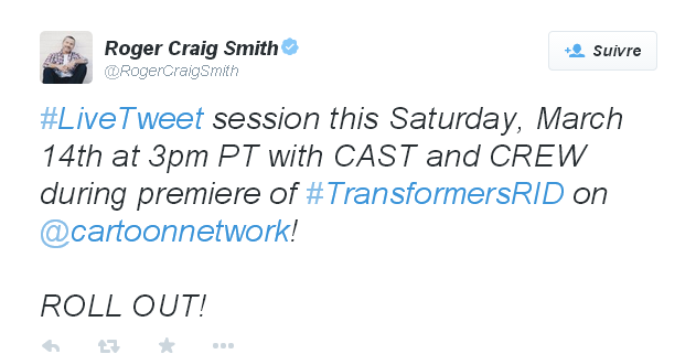Transformers News: Live Tweet Session with Cast of Robots in Disguise