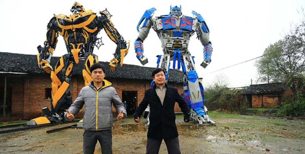 Transformers News: Chinese Farmers Become Junkions, Build And Sell Their Own Transformers