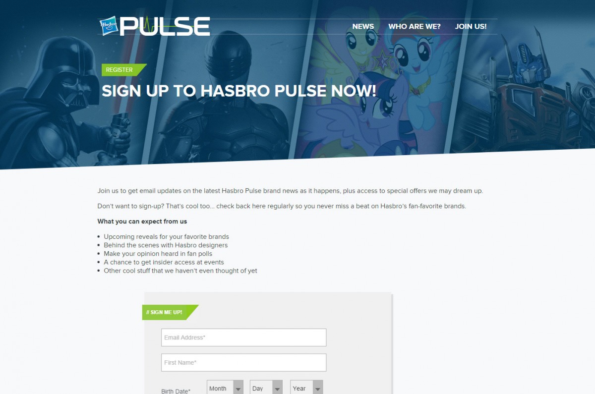 Transformers News: Hasbro Pulse is LIVE ... get info directly from Hasbro