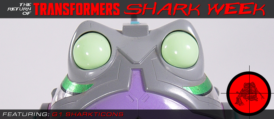 Transformers News: The Return of Transformers Shark Week: G1 Sharkticons!!!