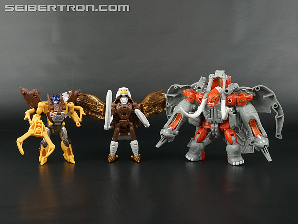 Transformers News: New Galleries: Beast Wars II X-4 Magnaboss with Lio Junior, Santon and Skywarp