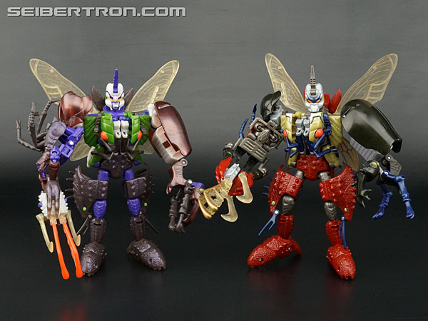 Transformers News: New Galleries: Beast Wars II X-3 Tripledacus with DJ, Gimlet and Motorarm