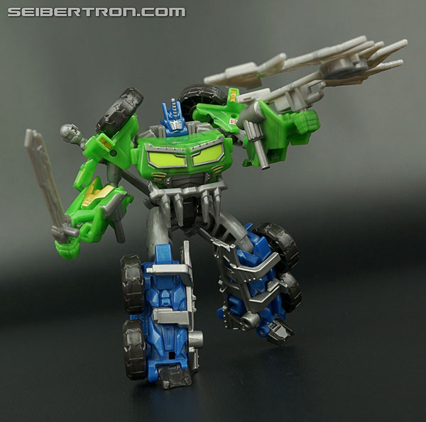 Transformers News: New Galleries: Beast Hunters Cyberverse Huffer and Beast Blade Optimus Prime