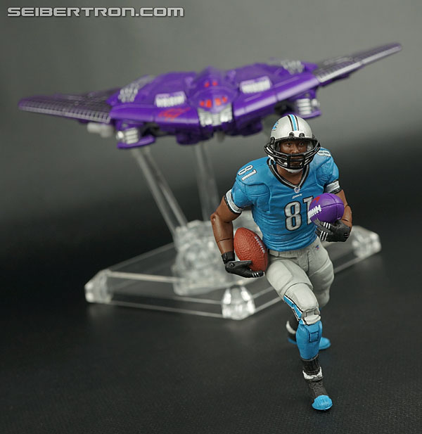 Transformers News: New Galleries: Nike CJ81 Megatron and Playmakers Calvin Johnson