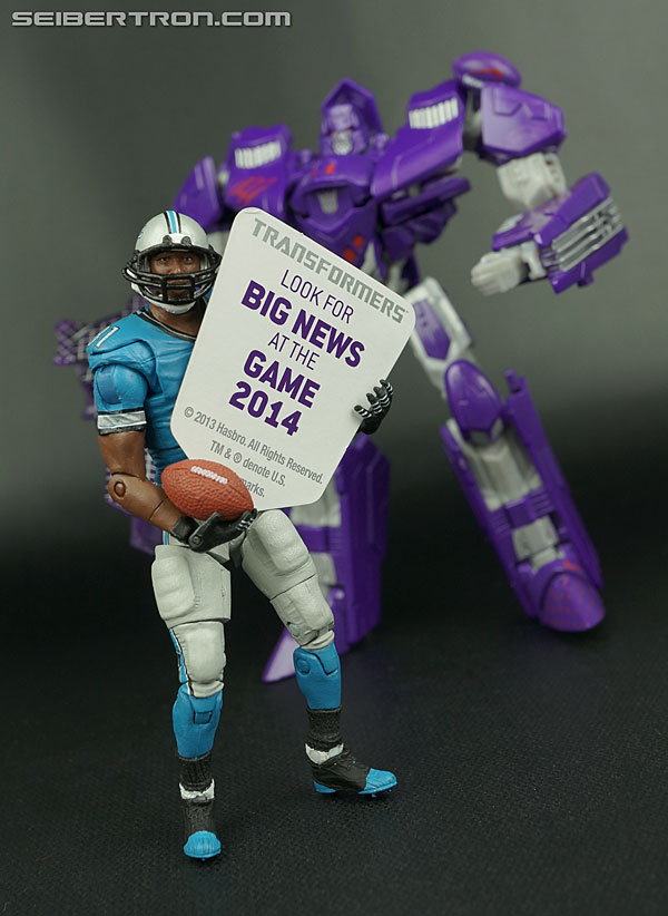 Transformers News: New Galleries: Nike CJ81 Megatron and Playmakers Calvin Johnson