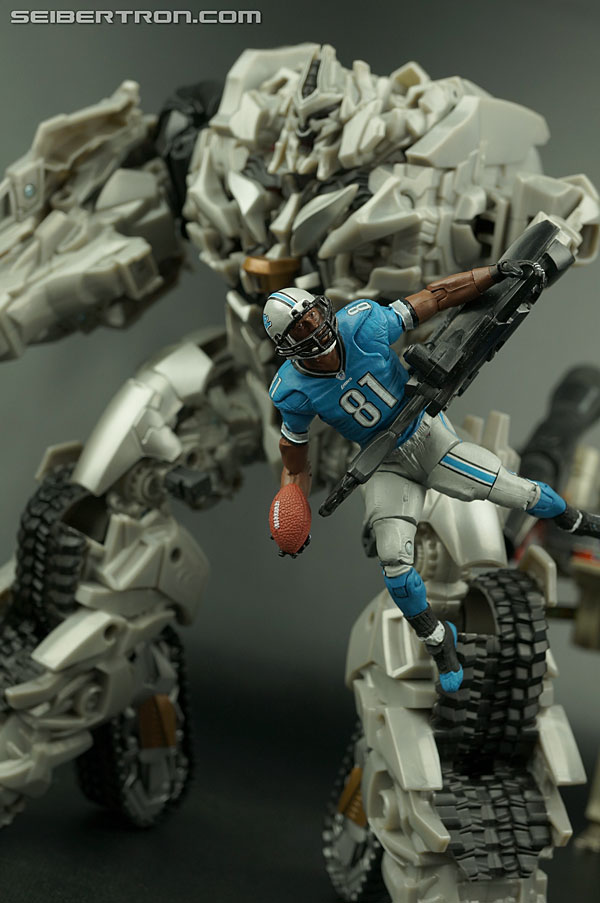 Transformers News: New Galleries: Nike CJ81 Megatron and Playmakers Calvin Johnson