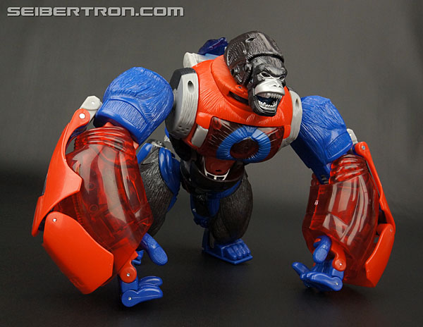 Transformers News: New Gallery: Transformers Platinum Edition Year of the Monkey Optimus Primal