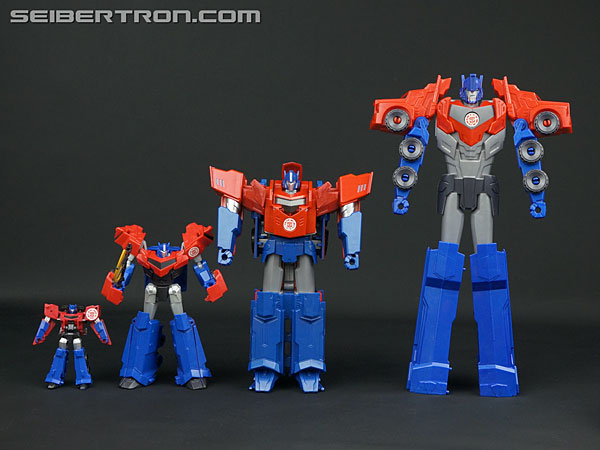 Transformers News: New Galleries: Robots In Disguise Titan Changers Bumblebee and Optimus Prime