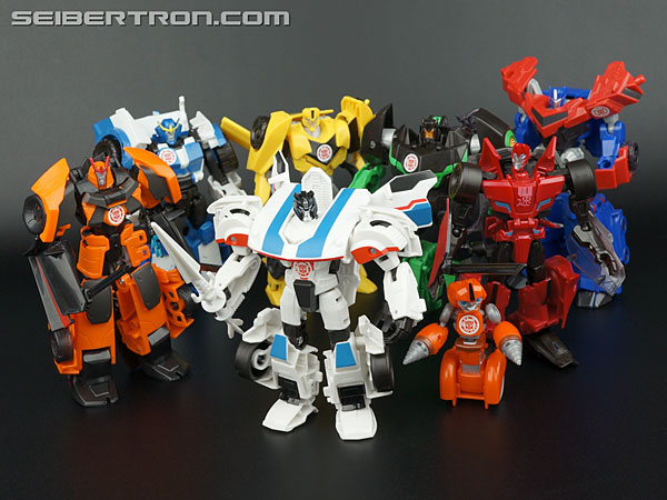 Transformers News: New Galleries: Robots In Disguise Warrior Class Sideswipe and Jazz