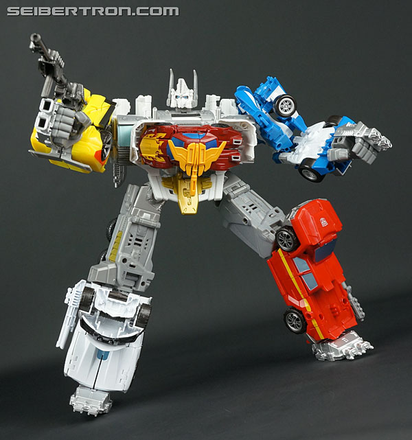 Transformers News: New Galleries: Combiner Wars Battle Core Optimus Prime and Optimus Maximus