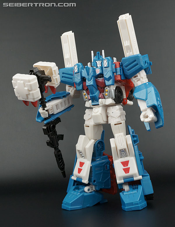 Transformers News: New Galleries: Combiner Wars Ultra Magnus with Minimus Ambus