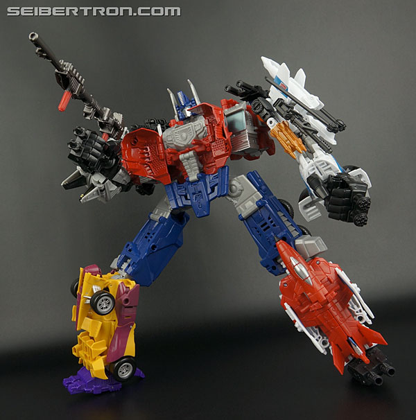 Transformers News: Extra in hand image of Transformers Generations Combiner Wars Optimus Maximus