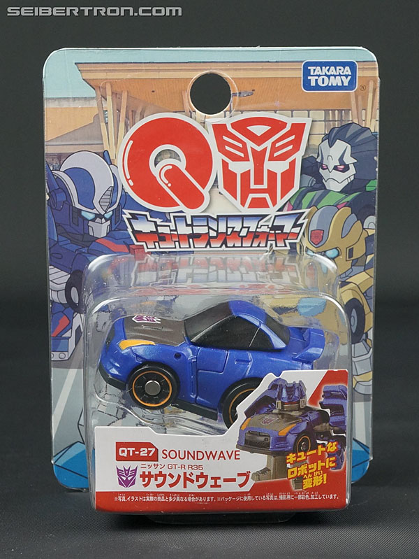 Takara Tomy Q Transformers QT27 Soundwave Figure from Japan 