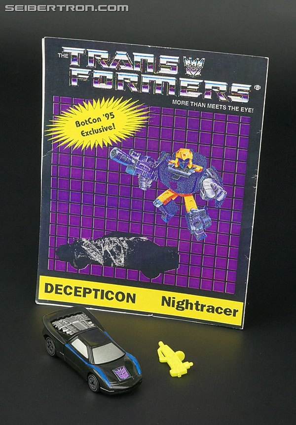 Transformers News: New Galleries: Club Subscription Service 3.0 Nightracer with Shakar and BotCon 1995 Nightracer