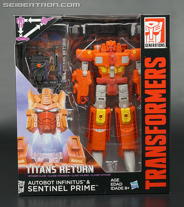 Transformers News: New Galleries: Transformers Titans Return Sentinel Prime with Infinitus