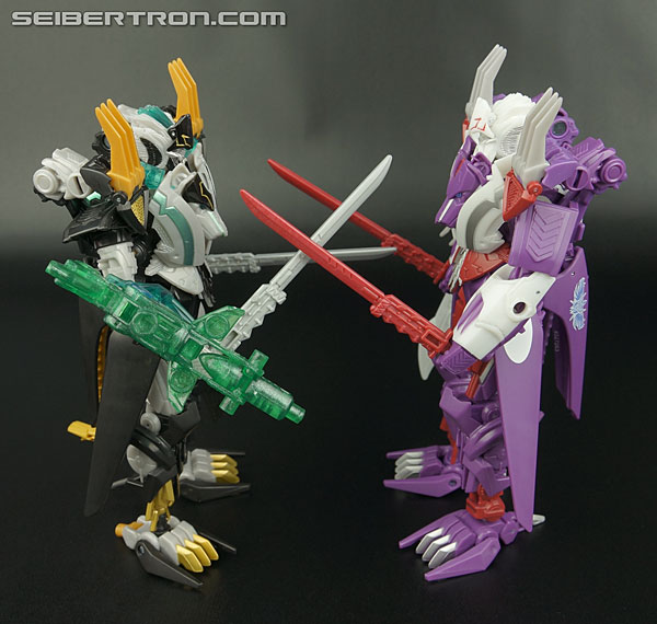 Transformers News: New Galleries: BotCon 2014 Knights Alpha Trizer, Flareup, Apelinq and Custom Class Primal Prime
