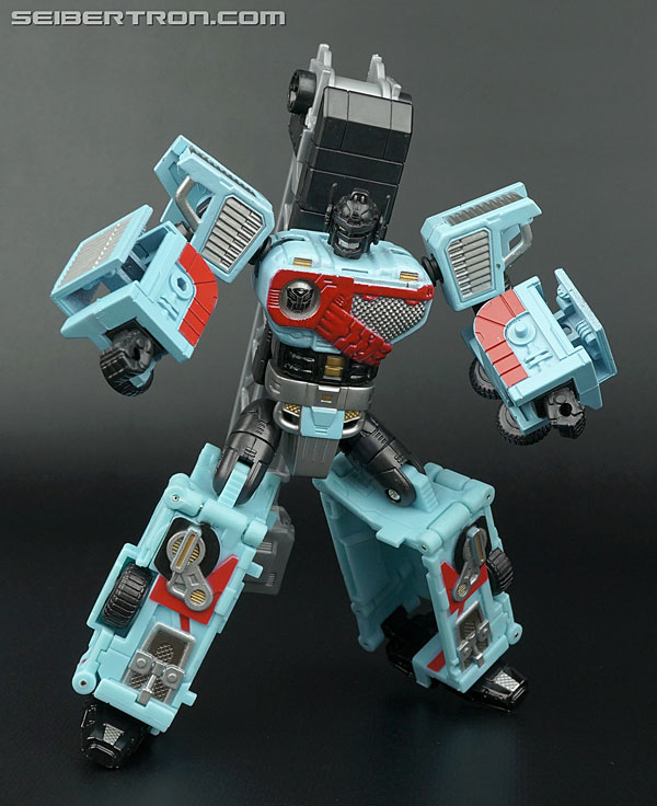 Transformers News: New Galleries: Titanium Series Target Exclusive Hot Zone, Thrust, and Optimus Prime