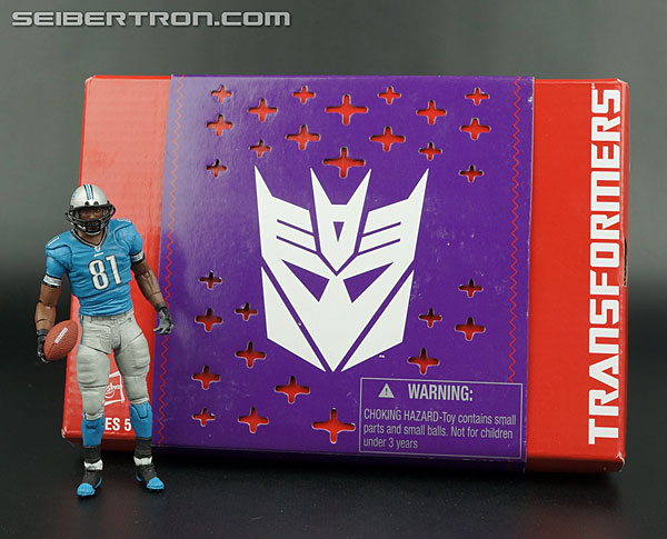 Transformers News: New Galleries: Nike CJ81 Megatron and Playmakers Calvin Johnson