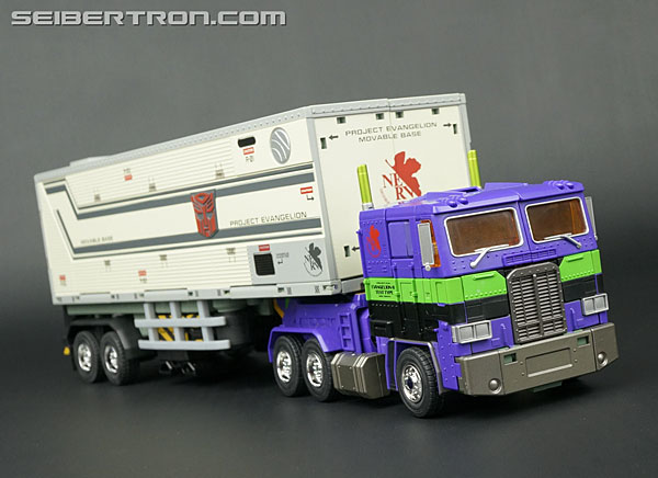 Transformers News: New Gallery: Transformers X Evangelion Masterpiece MP-10 Convoy Mode "EVA"
