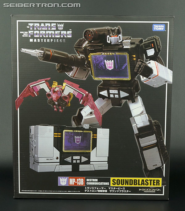Transformers News: New Galleries: Takara Tomy Masterpiece MP-13B Soundblaster and Ratbat
