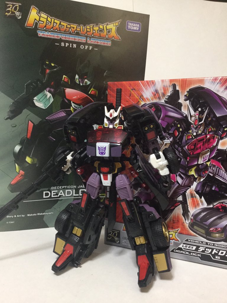 Transformers News: In-Hand Images - eHobby Transformers Legends Deadlock