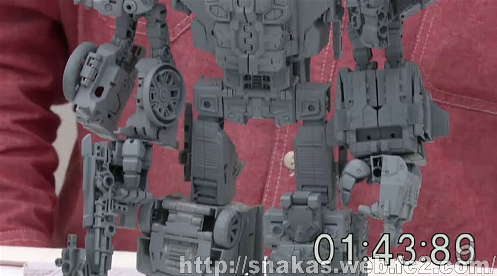 Transformers News: Prototype Images - Takara Transformers Unite Warriors Computron