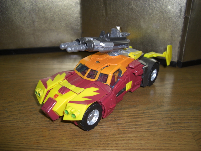 Transformers News: In-hand Images - Transformers Cloud Hot Rodimus and Shockwave