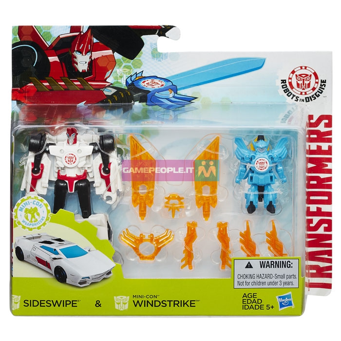 Transformers News: Official Images - Transformers Robots in Disguise Wave 3 Strongarm and Sideswipe