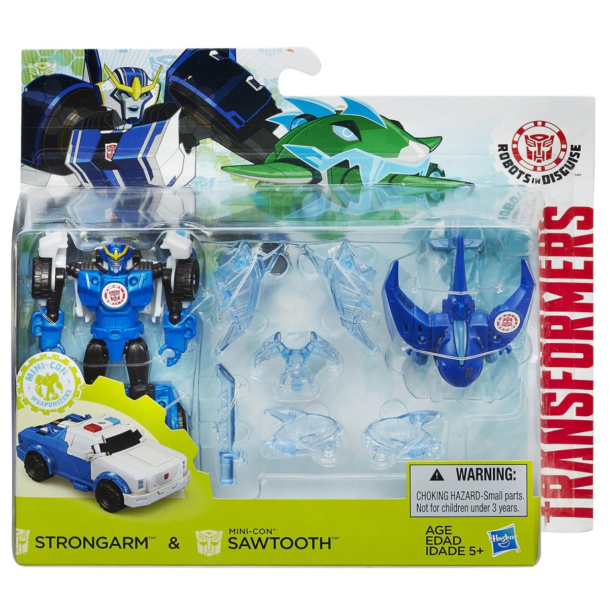 Transformers News: Official Images - Transformers Robots in Disguise Wave 3 Strongarm and Sideswipe