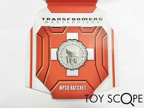 Transformers News: Collector Coin - Transformers Asia MP-30 Masterpiece Ratchet